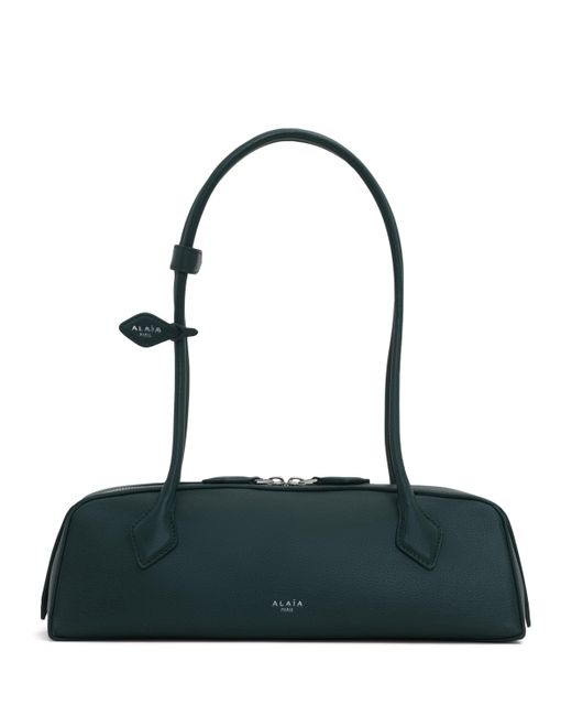 Alaïa Green Medium Leather Le Teckel Shoulder Bag