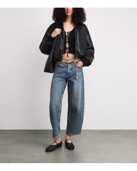 Claudie Pierlot White Heart Charm Double-Chain Belt