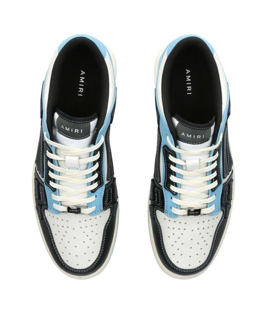 Amiri Blue Skel Low-top Sneakers for men
