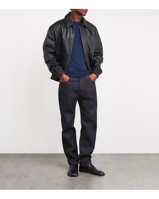 Sandro Blue Knitted Sweatshirt for men