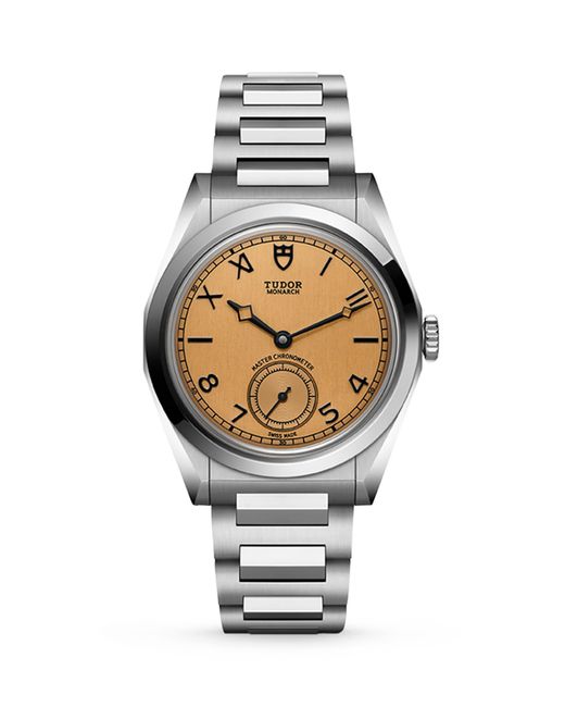 Tudor Metallic Monarch Stainless Steel Watch