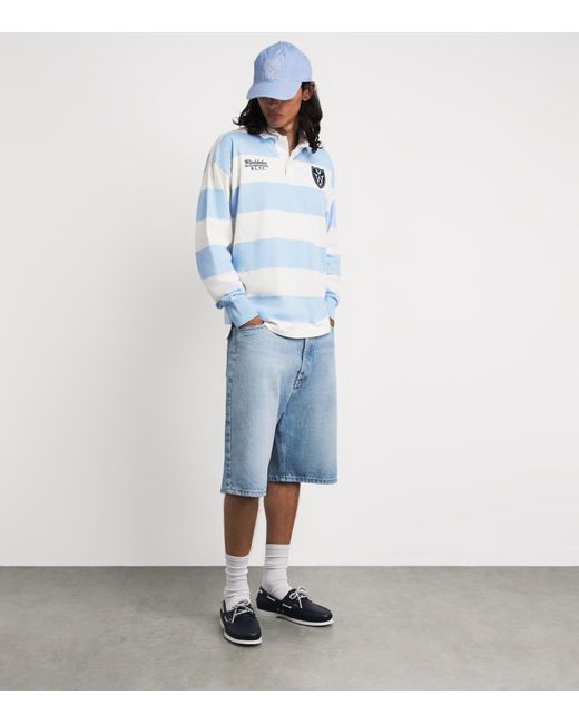 Polo Ralph Lauren Blue X Wimbledon Cotton Rugby Shirt for men