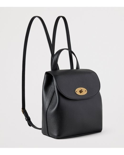 Mulberry Black Mini Leather Bayswater Backpack