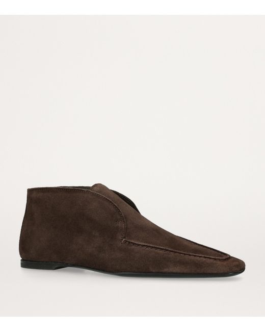 Totême  Brown Suede Desert Boot
