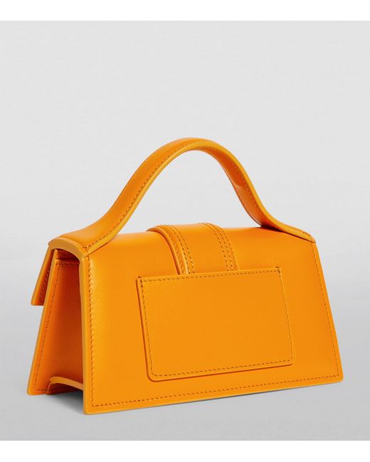 Jacquemus Orange Leather Le Bambino Top-handle Bag