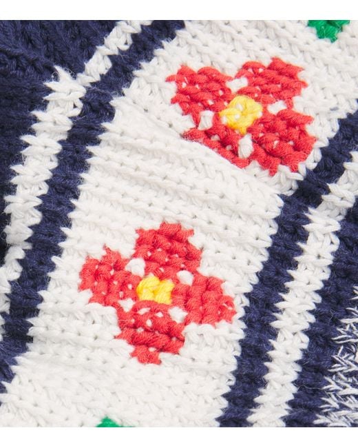 Mother Blue The Try Outs Zip-Up Cardigan