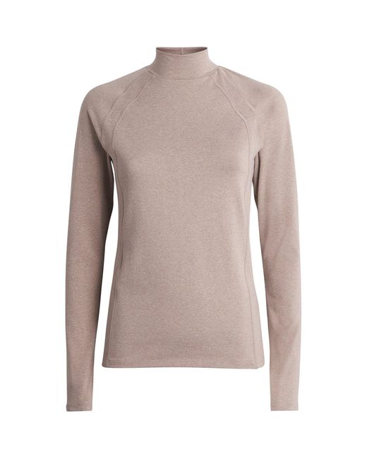 Varley Brown Always Warm Baselayer Top