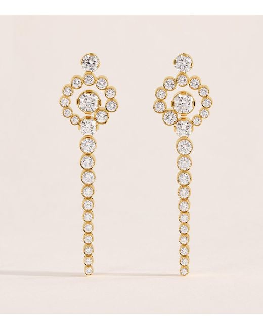 Sophie Bille Brahe Natural And Diamond Escargot De Rêve Earrings