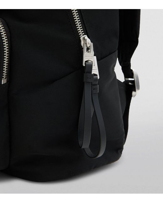 AllSaints Black Steppe Backpack for men