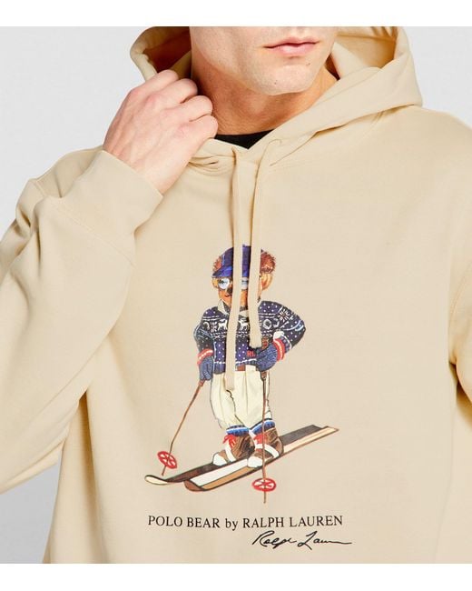 Polo Ralph Lauren Natural Skiing Polo Bear Hoodie for men