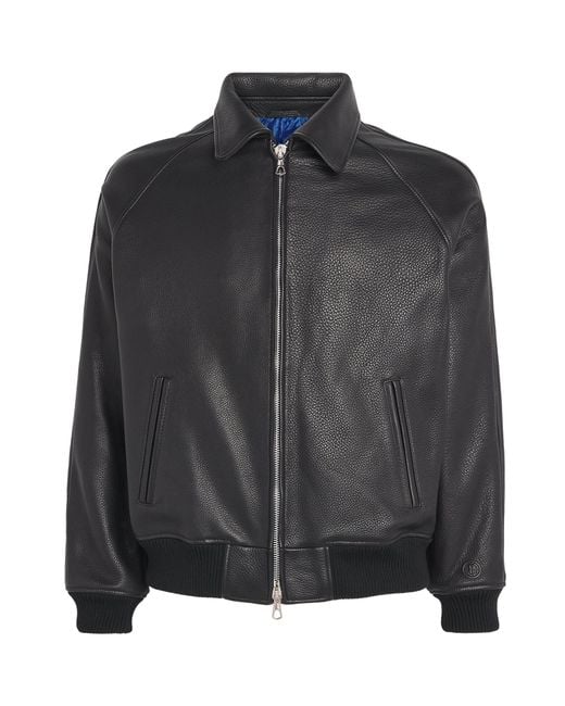 Picante Black Senna Leather Jacket for men