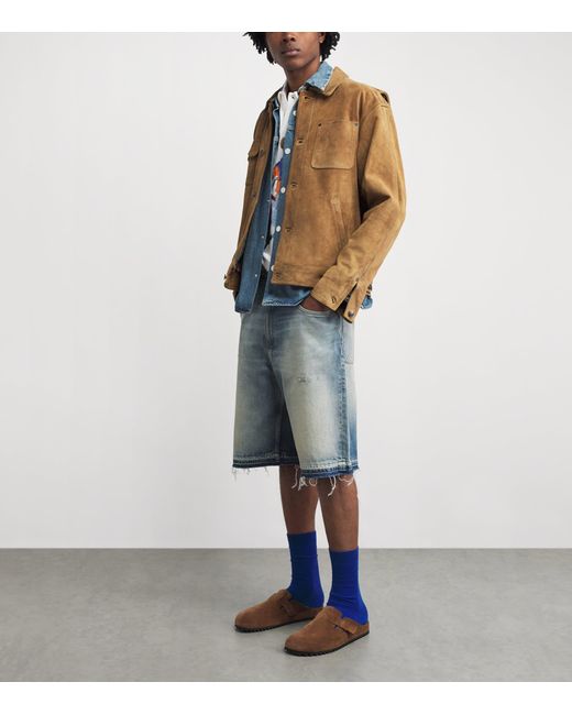 Polo Ralph Lauren Brown Suede Field Jacket for men