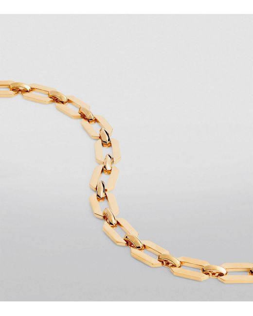 SHAY Natural Yellow Gold Deco Chain Bracelet