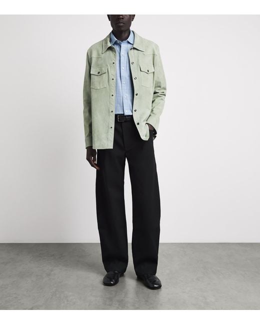 Polo Ralph Lauren Blue Stretch-Cotton Check Custom Fit Shirt for men