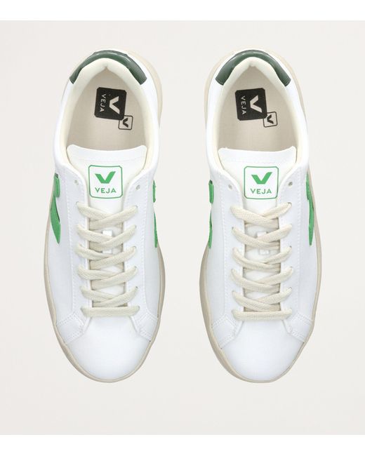 Veja Green Leather Urca Sneakers