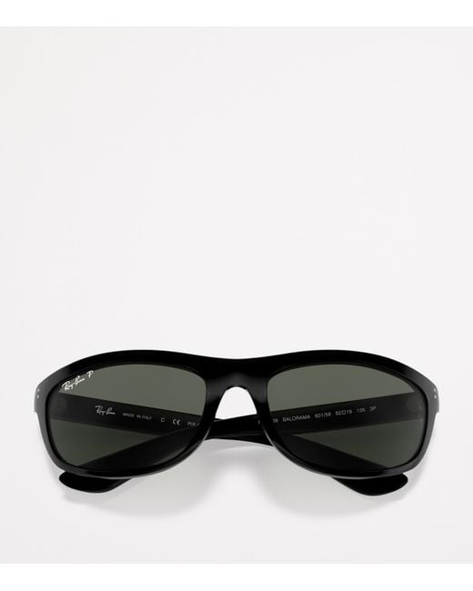 Ray-Ban Black Rb4089 Balorama Rectangle Sunglasses for men
