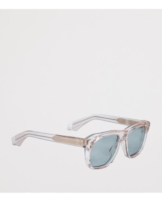 Jacques Marie Mage Gray Acetate Yves Sunglasses for men