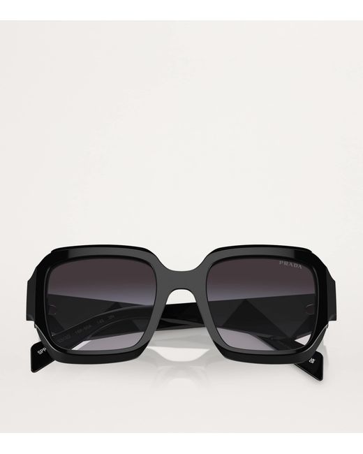 Prada Black Acetate 0Pr 28Zs Sunglasses