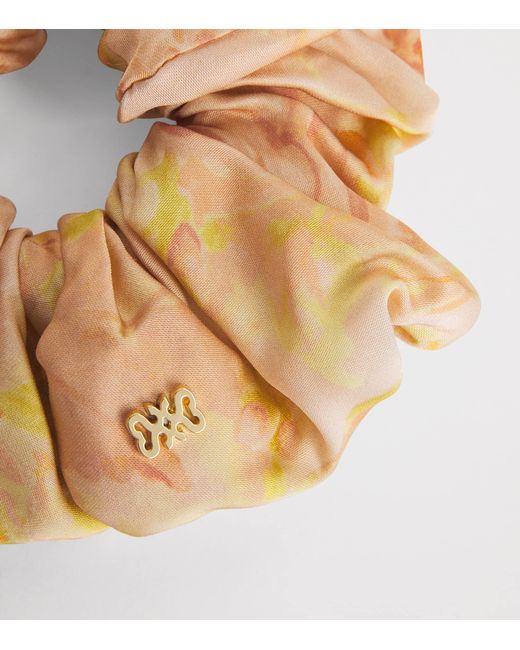 Sandro Natural Floral Scrunchie