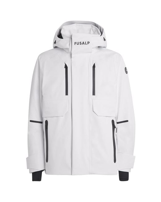 Fusalp Gray Waterproof John Ski Jacket for men