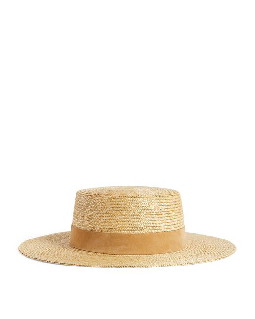 Lack of Color Natural Straw Spencer Boater Hat