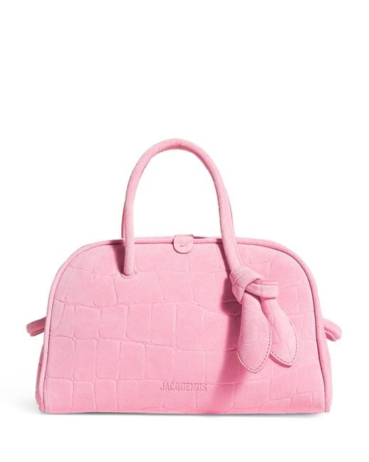 Jacquemus Pink Leather Le Turismo Petit Shoulder Bag