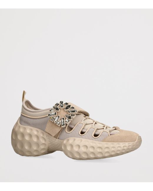 Roger Vivier Natural Viv' Run Light Sneakers