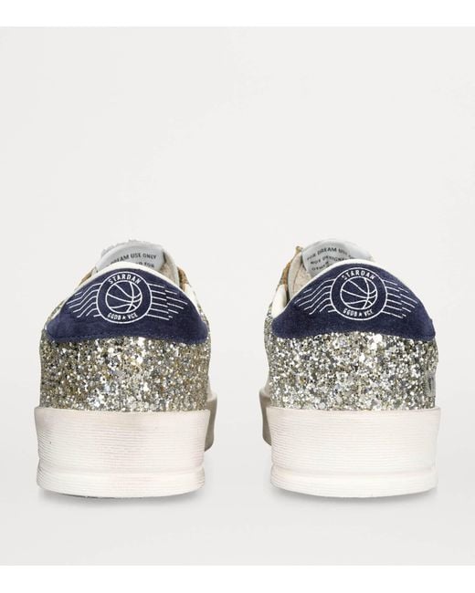 Golden Goose Deluxe Brand Metallic Stardan Sneakers