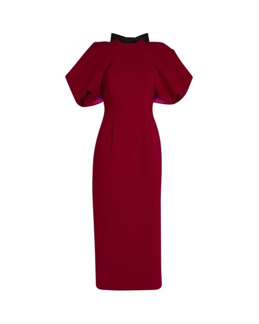 Roksanda Red Calita Midi Dress