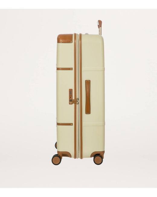 Bric's Natural Bellagio 3.0 Hardside Expandable 30 Large Checked Spinner