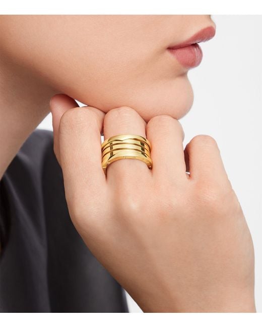 BVLGARI Metallic B.Zero1 Four-Band Ring