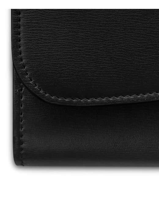 Cartier Black Calfskin Panthère De Wallet