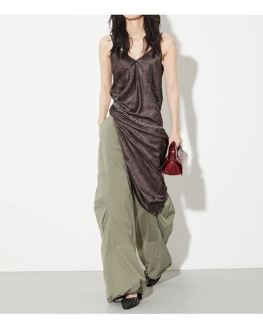 MAX&Co. Green Jersey Popper Sweatpants