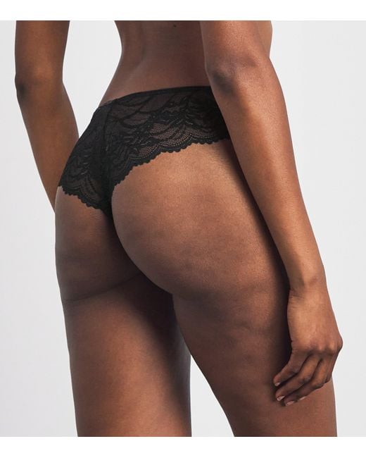 Fantasie Black Cesile Brazilian Briefs