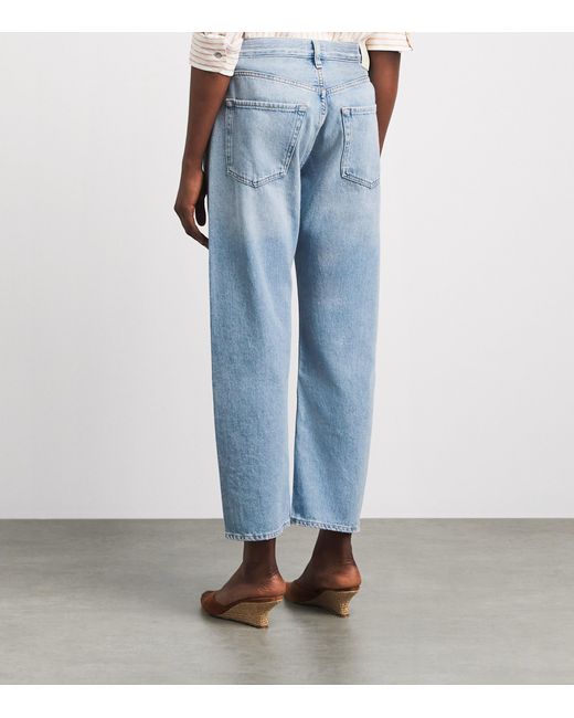 Citizens of Humanity Blue Winslow Low-Rise Boyfriend Jeans