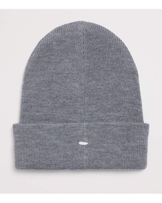 Rag & Bone Gray Wool-Blend Addison Beanie for men