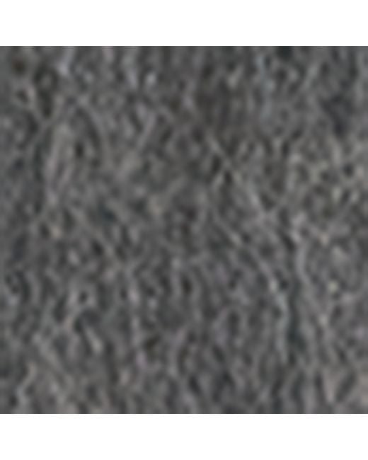 Chloé Gray Alpaca-Blend Polo Sweater