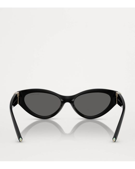 Tiffany & Co Black Acetate Cat-Eye Sunglasses