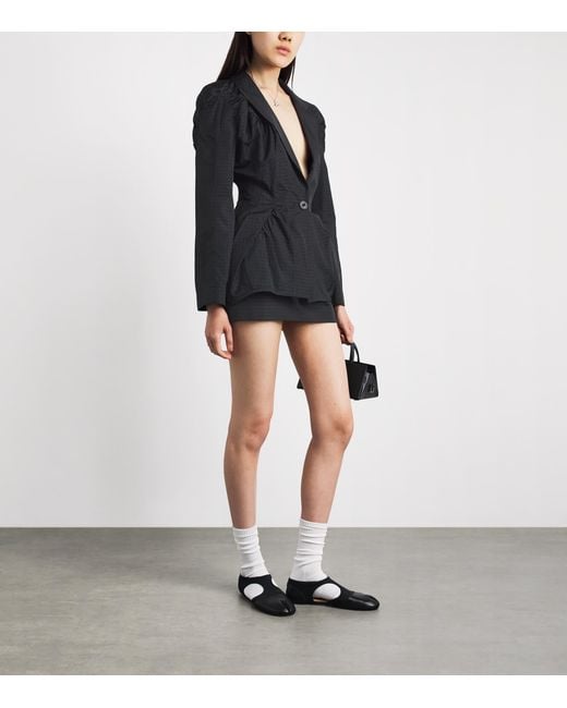 Vivienne Westwood Black Tailored Mini Skirt