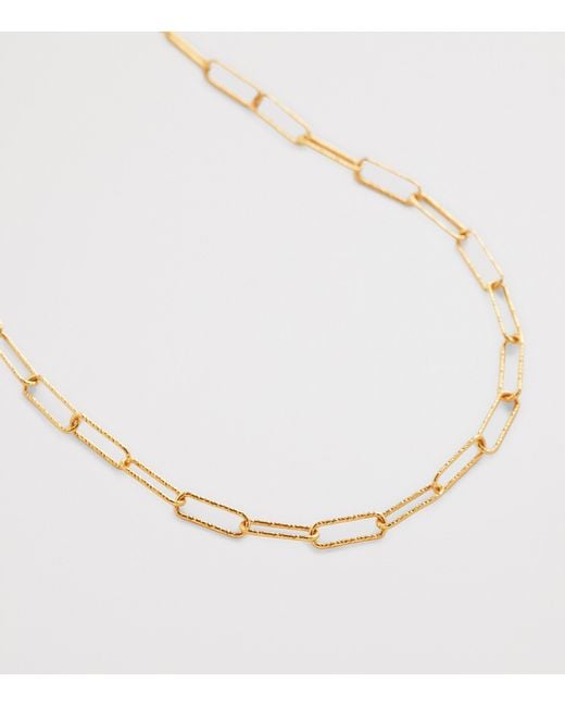 Monica Vinader Metallic Vermeil Alta Necklace