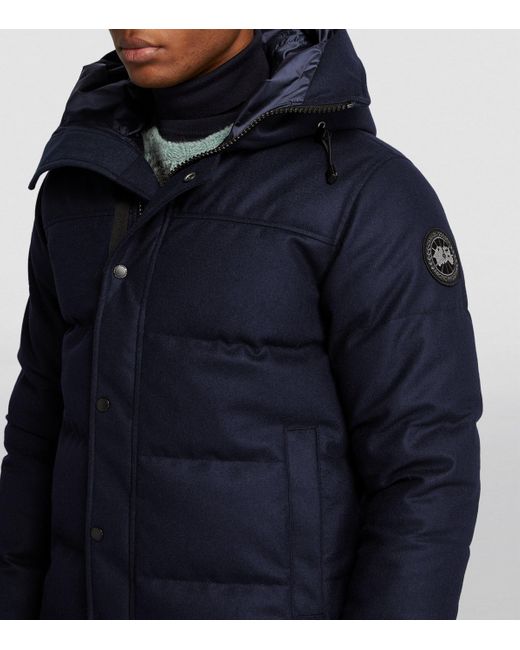 Canada Goose Blue Macmillan Parka for men