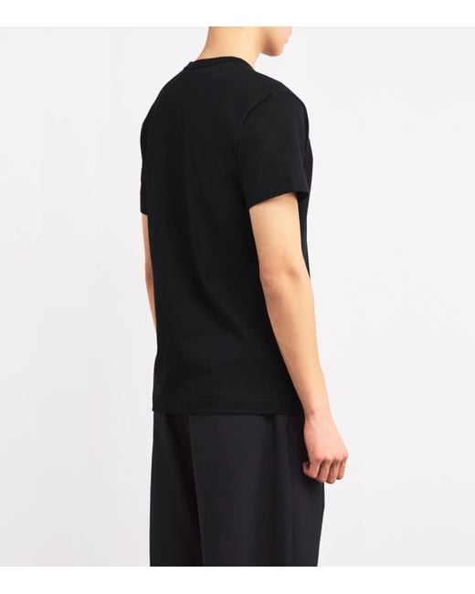 COMME DES GARÇONS PLAY Black Heart Logo T-Shirt for men