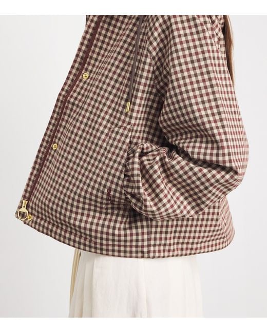 Barbour Brown Showerproof Audrey Jacket