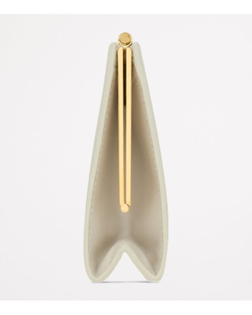 Saint Laurent Natural Calfskin Midnight Clutch Bag