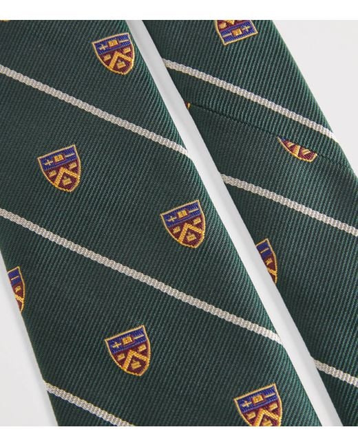 Polo Ralph Lauren Green Silk Jacquard Tie for men