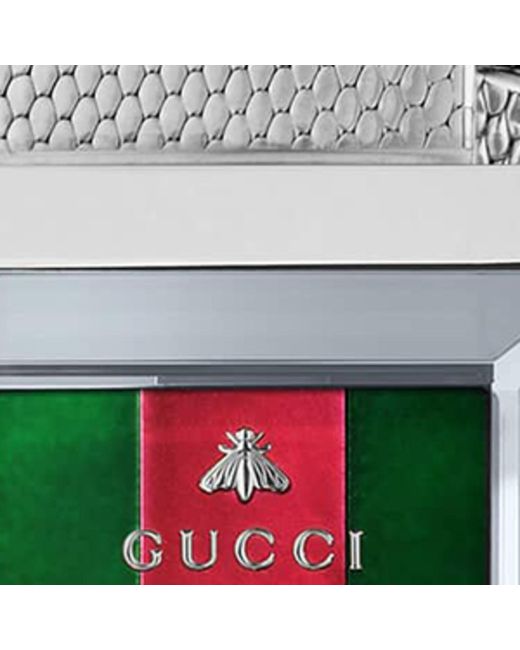 Gucci White Stainless Steel G-frame Watch 21mm