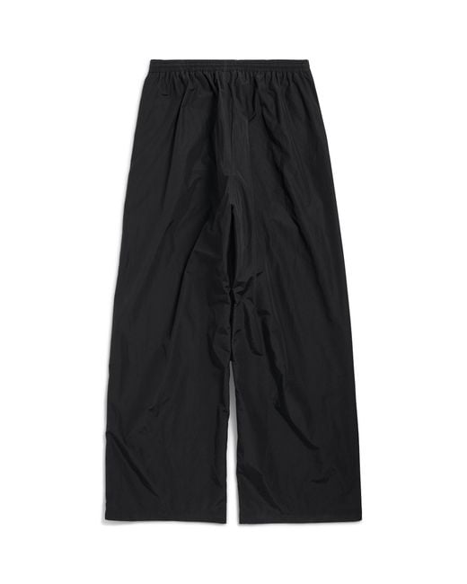 Balenciaga Black Cotton-Blend Technical Trousers for men