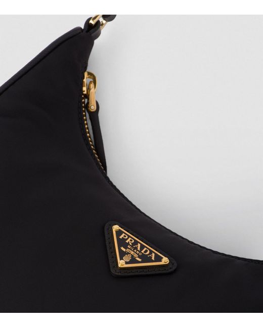 Prada Black Re-nylon Re-edition 2005 Shoulder Bag
