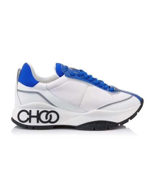 Jimmy Choo Blue Raine Sneakers
