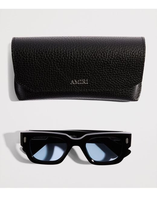 Amiri Black Venice Exposed Sunglasses for men